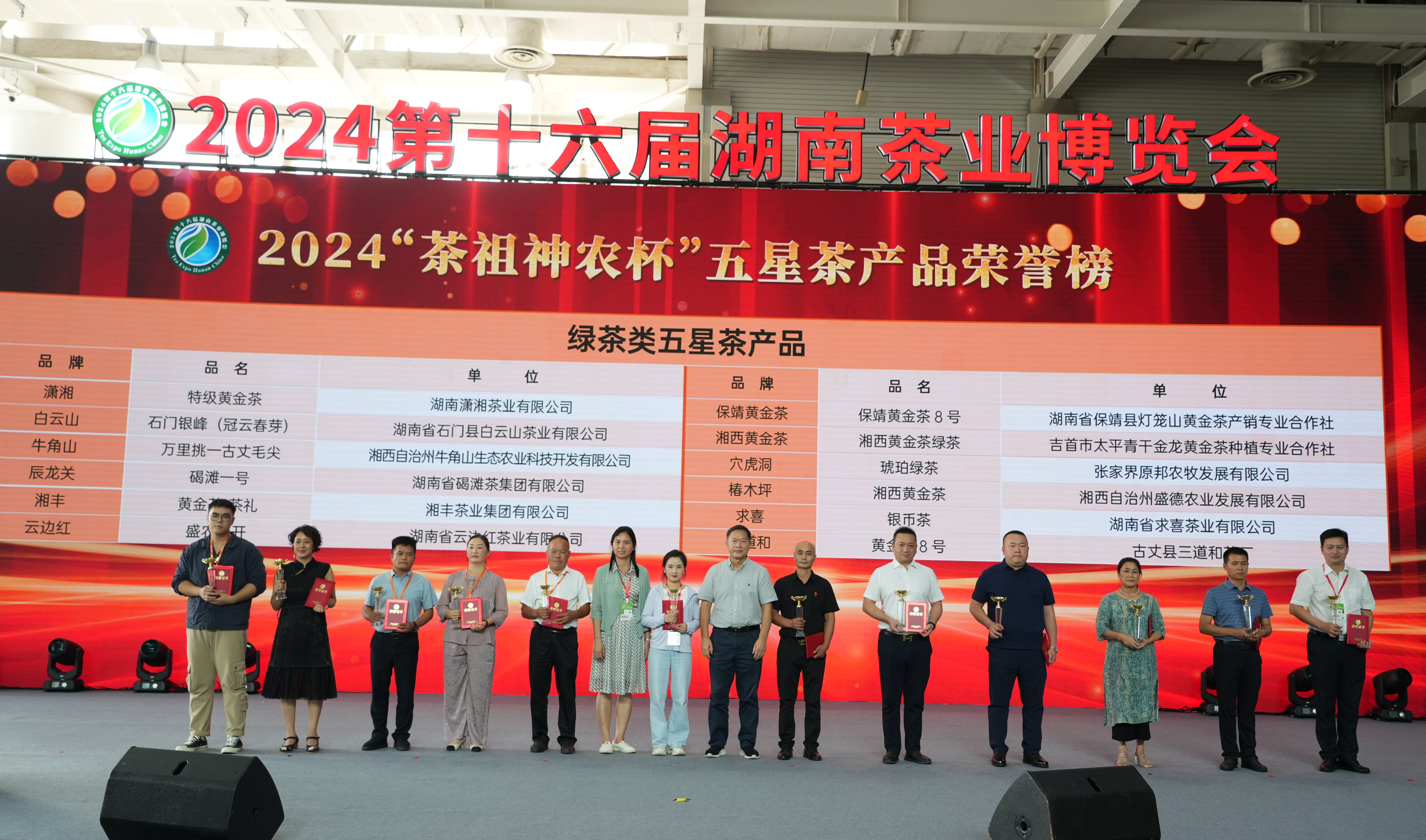 五星品質(zhì)，口碑見證！湘豐黃金茶-茶禮獲評“茶祖神農(nóng)杯”五星茶產(chǎn)品