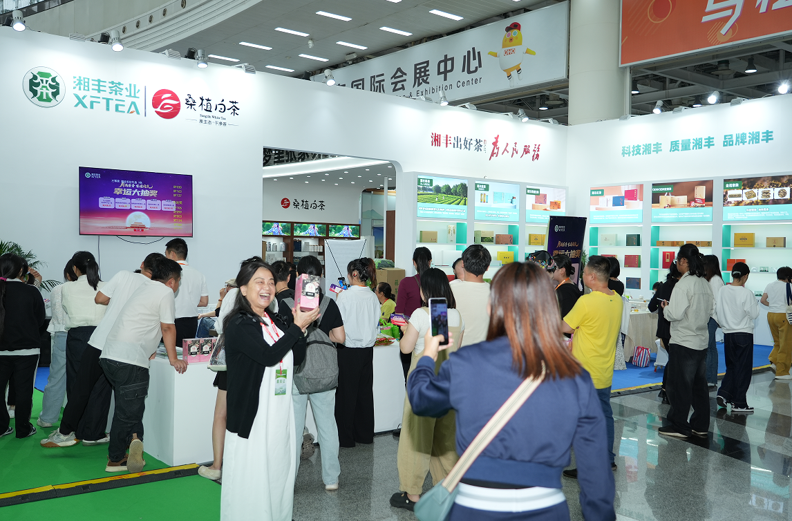 湘豐茶業(yè)精彩亮相2025第十七屆湖南茶業(yè)博覽會(huì)！